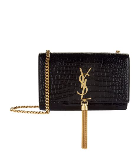 ysl tassel purse|ysl kate small tassel crocodile.